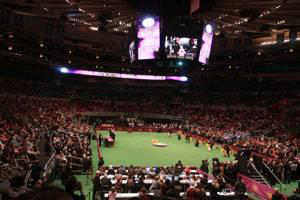 Purina was selected as the official petfood sponsor of the Westminster Kennel Club Dog Show (photo courtesy of Tilly Grassa).