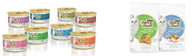Purina Fancy Feast Gourmet Natural recipes for cats