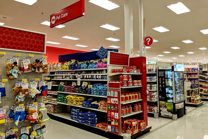 Target Pet Aisles