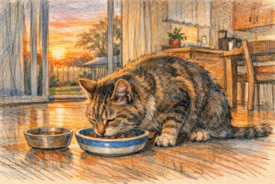 Alimentação Gatos Hidratação