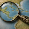 Chatgpt Image Magnifying Glass Over Central America ik N7i4 Fbl X