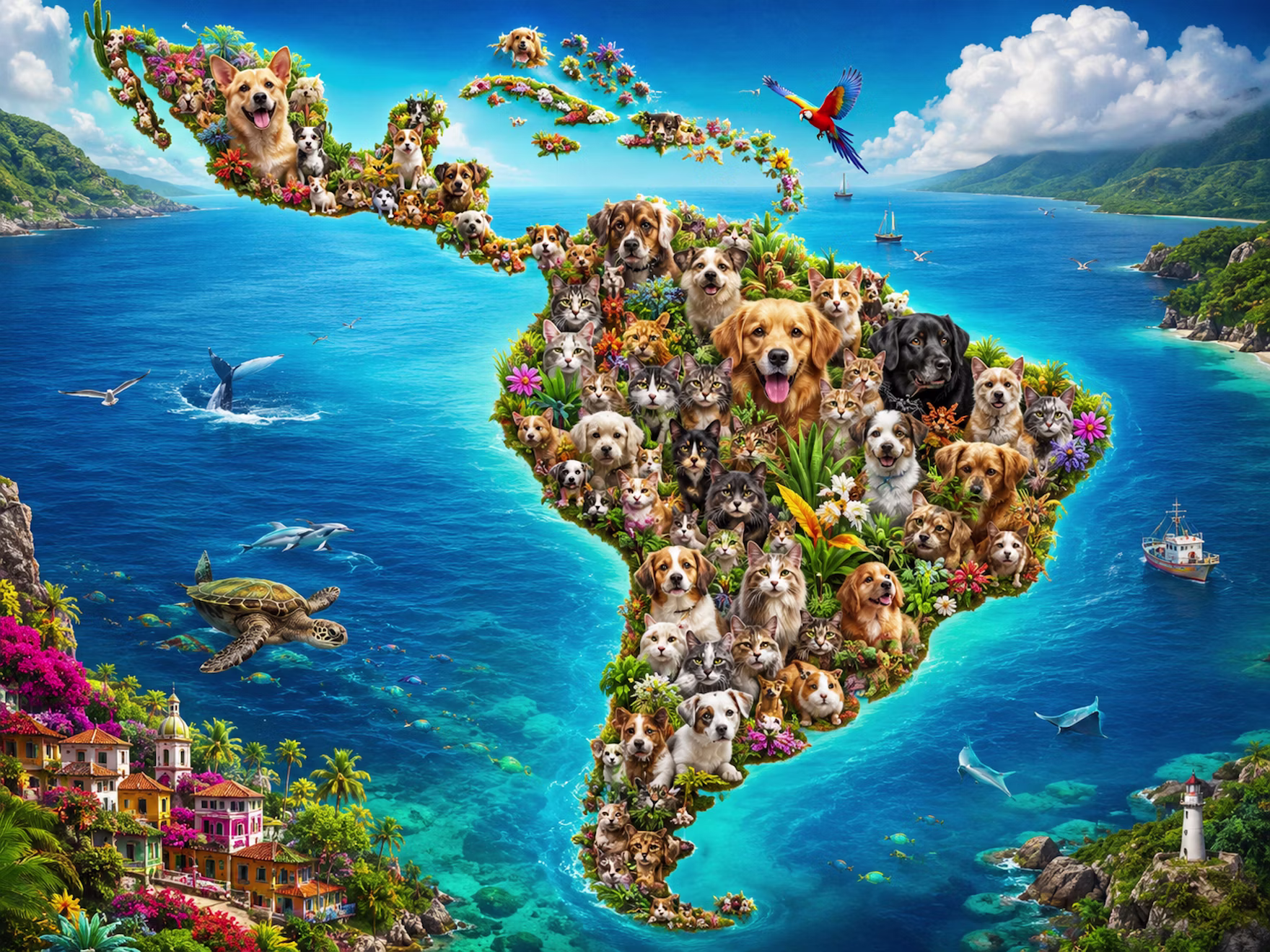 Latin America Map ctp Vg X5i Rp