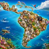 Latin America Map ctp Vg X5i Rp