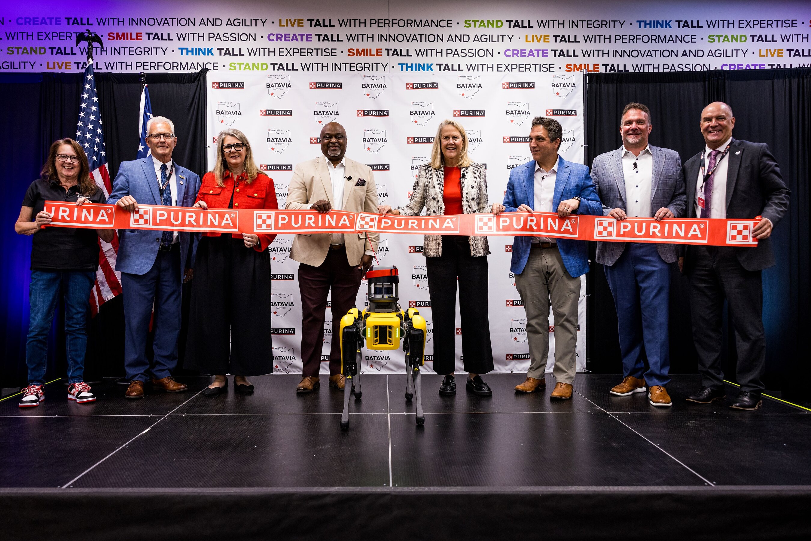 The Batavia factory is Purina's first brand-new factory built from the ground up since 1975 and the largest investment Nestlé has made in a Purina manufacturing facility to date.